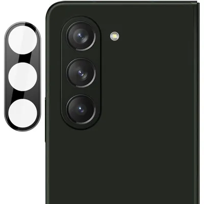 Immagine prodotto di Per Samsung Galaxy Z Fold5 5G Vetro protettivo per fotocamera Protezione completa H9 Nero