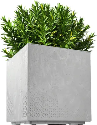 Produktbild von KADAX Blumentopf, Blumenkasten hoch 40cm Garten auf Rädern Eco