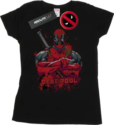 Produktbild von Marvel - T-Shirt für Damen BI18244 (S) (Schwarz)