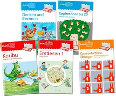 Produktbild von miniLÜK. Das Lernpaket für Erstklässler