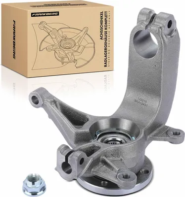 Produktbild von Frankberg 1x Achsschenkel Radlagergehäuse Komplett Vorderachse Links für Renault Megane II BM0/1