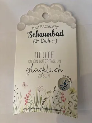 Produktbild von Schaumbad 40 ml Wiese