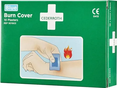 Produktbild von CEDERROTH Brandpflaster,10Stck., lebensmitteltauglich