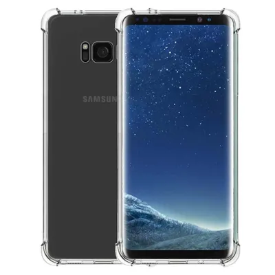 Produktbild von Smartphonica TPU Hardcase Fall für Samsung Galaxy S8 stoßfest transparent