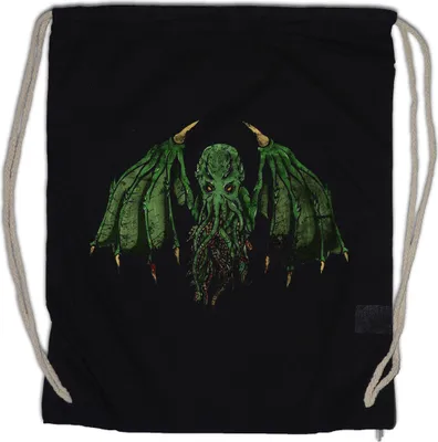 Produktbild von Urban Backwoods Cthulhu IV, Turnbeutel, Farbe: Schwarz
