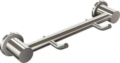 Productafbeelding van ANDEX Sanibella 510CC, kledinghanger met 2 haken, chroom