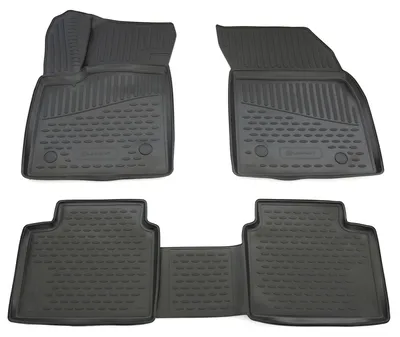 Produktbild von AD Tuning Gummi Fußmatten Set für Ford Focus MK4, Bj. 2018-