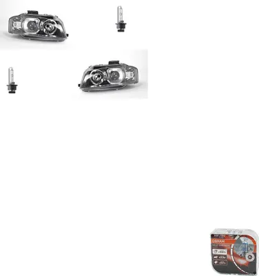 Produktbild von Scheinwerfer + Osram Night Breaker Laser passend für Audi A3 8P ab - mit Li. Re. 8P0941029M 8P0941029D 8P0941030M 8P0941030D Johns