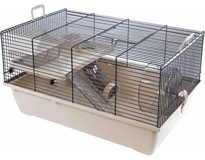 Productafbeelding van Interzoo Hamsterkooi Pinky 1 compleet ingericht voor hamsters