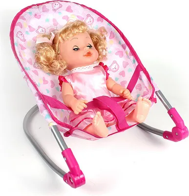 Produktbild von Rosa Kinder Babypuppenzubehör Spielzeug Leichte interaktive Simulationspuppen Spielspielzeug für Kinder Rosa