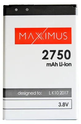Zdjęcie produktu dla Bateria Maxximus Do Lg K10 2017 2750Mah