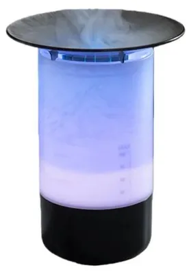 Produktbild von Aromatherapie Luftbefeuchter - Aroma Diffusor/Öl-Vernebler - LED-Licht - Leiser Betrieb - Für Zuhause & Auto - Schwarz