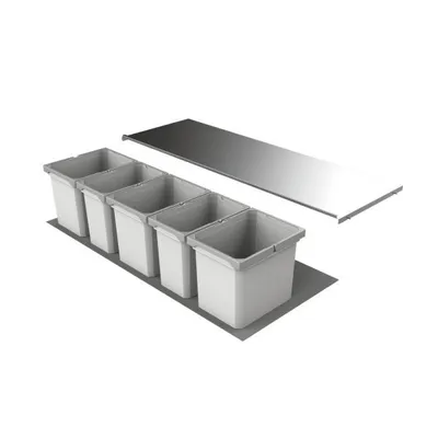Zdjęcie produktu dla Naber Cox® Box 275 K/1200-5, pojemnik na odpady do istniejących szuflad, bez pokrywy organicznej