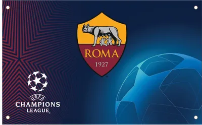 Produktbild von Vlajka AS Roma Liga mistrů TA1957 (jedna velikost) (barevná)