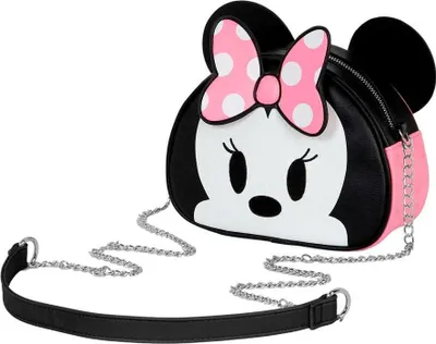Immagine prodotto di Borsa con testa di Minnie per bambini, design elegante e divertente