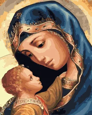 Immagine prodotto di NORIMPEX Quadro diamantato Madre di Dio 30x40cm