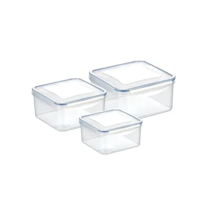 Obrázek produktu pro Tescoma Dóza FRESHBOX 3 ks, 0,4 - 0,7 - 1,2 l, čtvercová