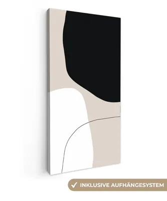 Obrázek produktu pro OneMillionCanvasses® - Plátno - Obrazy - Abstraktní - Design, Nástěnný obraz, Nástěnná dekorace Obývací pokoj, 20x40cm