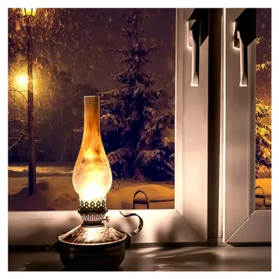 Produktbild von Klarer Kerosinlampenschirm aus Glas, 9,65 Zoll lang, winddicht und hitzebeständig, Ersatz für Öllampe im Vintage-Stil für Innenbeleuchtung und Camping