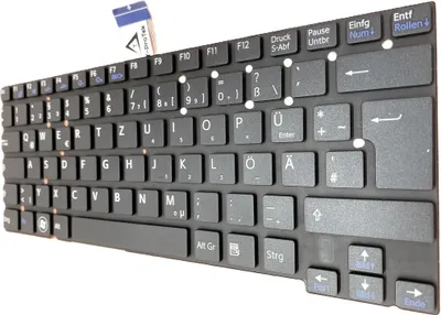 Obrázok produktu pre DEUTSCHE - Čierna klávesnica Klávesnica kompatibilná s P/N: 149034421EN