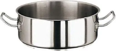 Produktbild von Sambonet Serie 2000 Edelstahl satiniert Bratentopf 40 cm P0030-P00006-12009-40