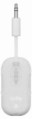 Immagine prodotto di Twelve South, adattatore audio Bluetooth con connettore jack da 3,5 mm, modello AirFly Pro 2, bianco/trasparente