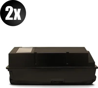 Produktbild von 2x Eurotone Toner Alternative für Utax 4424510010 Black Schwarz