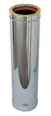 Obrázek produktu pro Dvojitostěnná trubka pro kouřovody Ø 150/200 x 500 mm