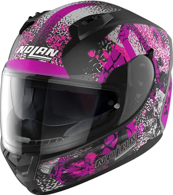 Immagine prodotto di Casco Nolan N60-6 Eufor, nero opaco/rosa, XS (55)
