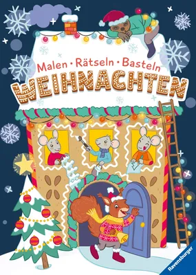 Produktbild von Malen - Rätseln - Basteln: Weihnachten