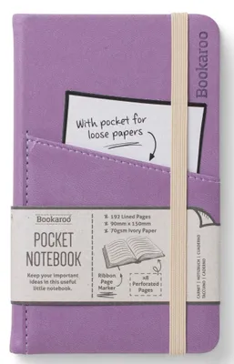 Immagine prodotto di Notatnik A6 Bookaroo Journal Pocket jasny fiolet