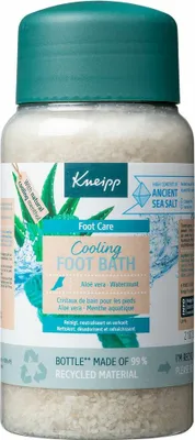 Image de Sel de bain de pieds Kneipp - Rafraîchissant - Aloe Vera & Menthe aquatique - 600 g - 1 pièce