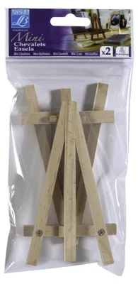 Productafbeelding van Lefranc Bourgeois 440093 Mini-schildersezels, 12,5 cm, 2 stuks