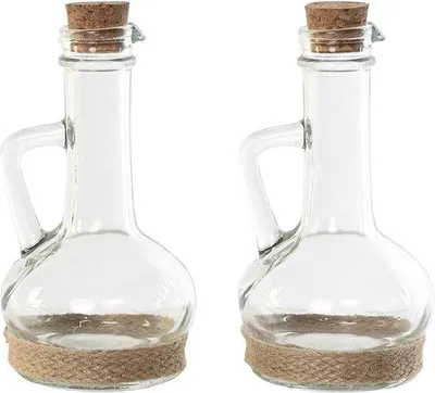 Produktbild von Sprühflaschen-Set für Essig und Öl, 2-teilig, aus Glas mit Korkverschluss