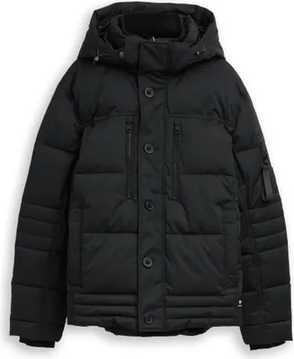 Produktbild von Puffer-Jacke mit abnehmbarer Kapuze