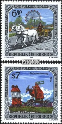 Produktbild von Briefmarken Österreich 1998 Mi 2248-2249 (kompl.Ausg.) postfrisch Volksbrauchtum
