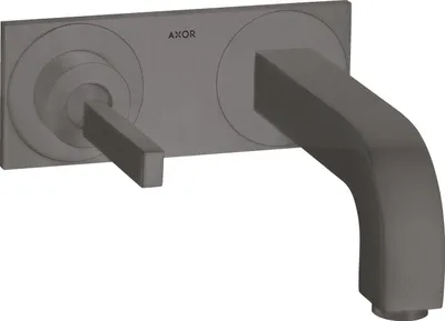 Produktbild von hansgrohe AXOR Citterio Einhebel-Waschtischmischer Unterputz, Auslauf 225mm, Platte für Wandmontage, 39115340