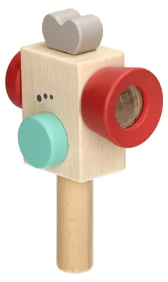 Image de Houten Videocamera - Rood