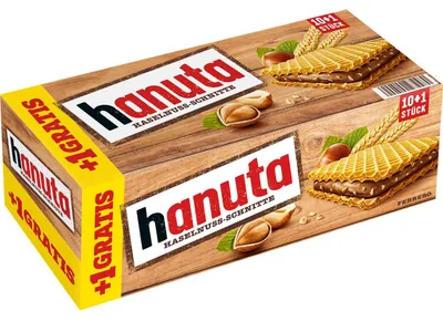 Produktbild von hanuta 10er + 1 gratis