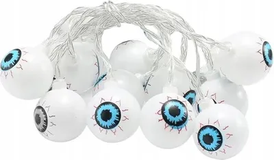 Obrázek produktu pro Verk 26152 Závěsná LED světýlka na Halloween oči