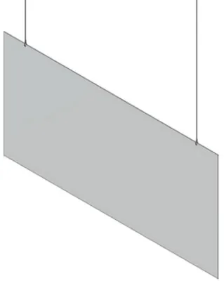 Obrázek produktu pro Casa Padrino plastová závěsná zástěna transparentní 50 x v. 80 cm - recepční pulty ochrana proti plivancům   bezpečnostní zástěna