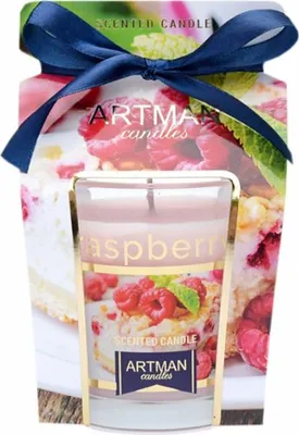 Obrázok produktu pre Nohel Garden Sviečka v skle s vôňou COOKIES Raspberry 180g