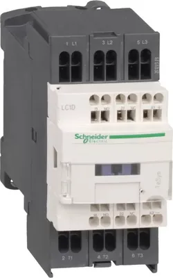 Obrázek produktu pro Stykač Schneider Electric LC1D 3p, +1S+1Ö, 5,5 kW, 12 A, 400 V AC3, cívka 24 V AC LC1D123B7