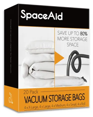 Image de 20 sacs de rangement sous vide économes en espace