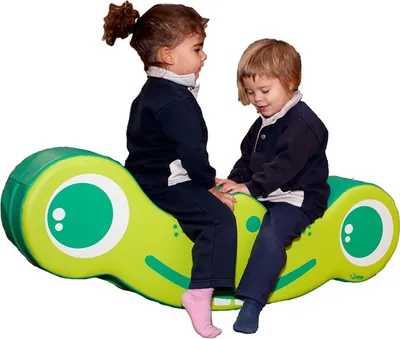 Produktbild von Sumo Didactic - Schaumstoffwippe für Kinder – Ideal für psychomotorisches Spielen, fördert Gleichgewicht & Kraft, lustige Form, leuchtenden Farben