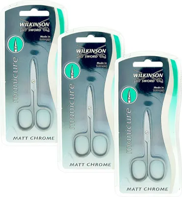 Obrázek produktu pro Nůžky na nehty Wilkinson Matt Chrome x 3