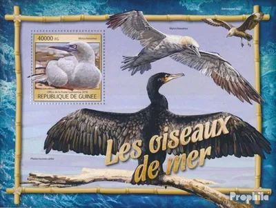 Produktbild von Briefmarken Guinea 2016 Mi Block 2657 (kompl. Ausgabe) postfrisch Seevögel