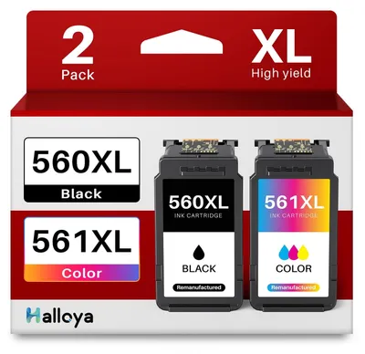 Productafbeelding van Omgoods - Multipack Cartridges Compatibel voor Canon PG-560XL CL-561XL (4 Stuks)