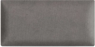 Obrázok produktu pre Nástenné panely 3D 30 x 60 cm čalúnené - na veľmi jednoduchú montáž, z velúrovej tkaniny, s mäkkou výplňou, farba sivá