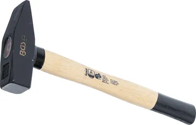 Immagine prodotto di BGS 52308 Martello da fabbro, 800 g, DIN 1041, manico in hickory